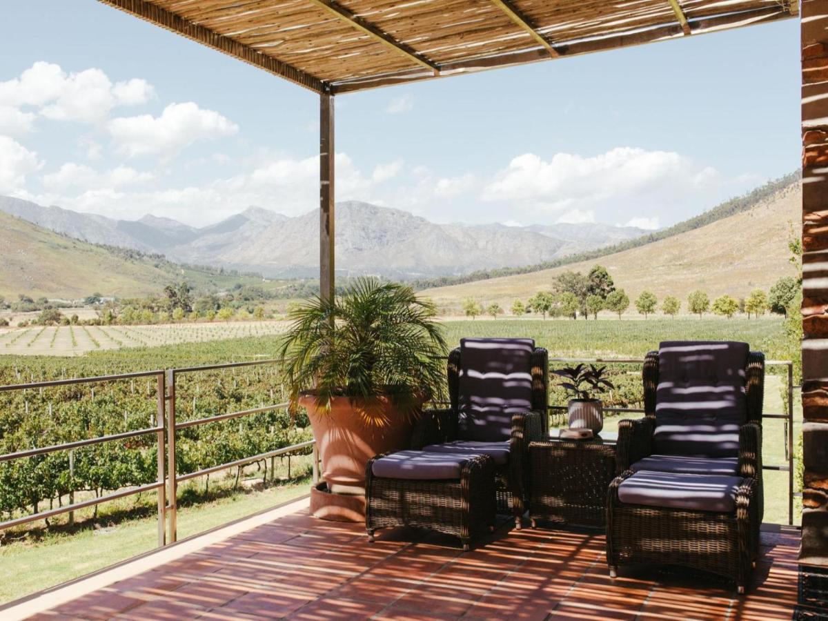 Ferienwohnung La Roche Estate Franschhoek Exterior foto